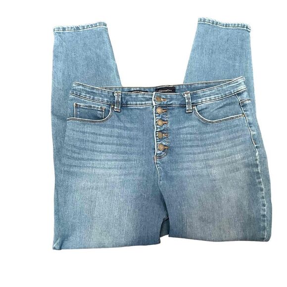 Charter Club Denim - Charter Club Button Fly Light Wash Skinny Jeans SZ 14